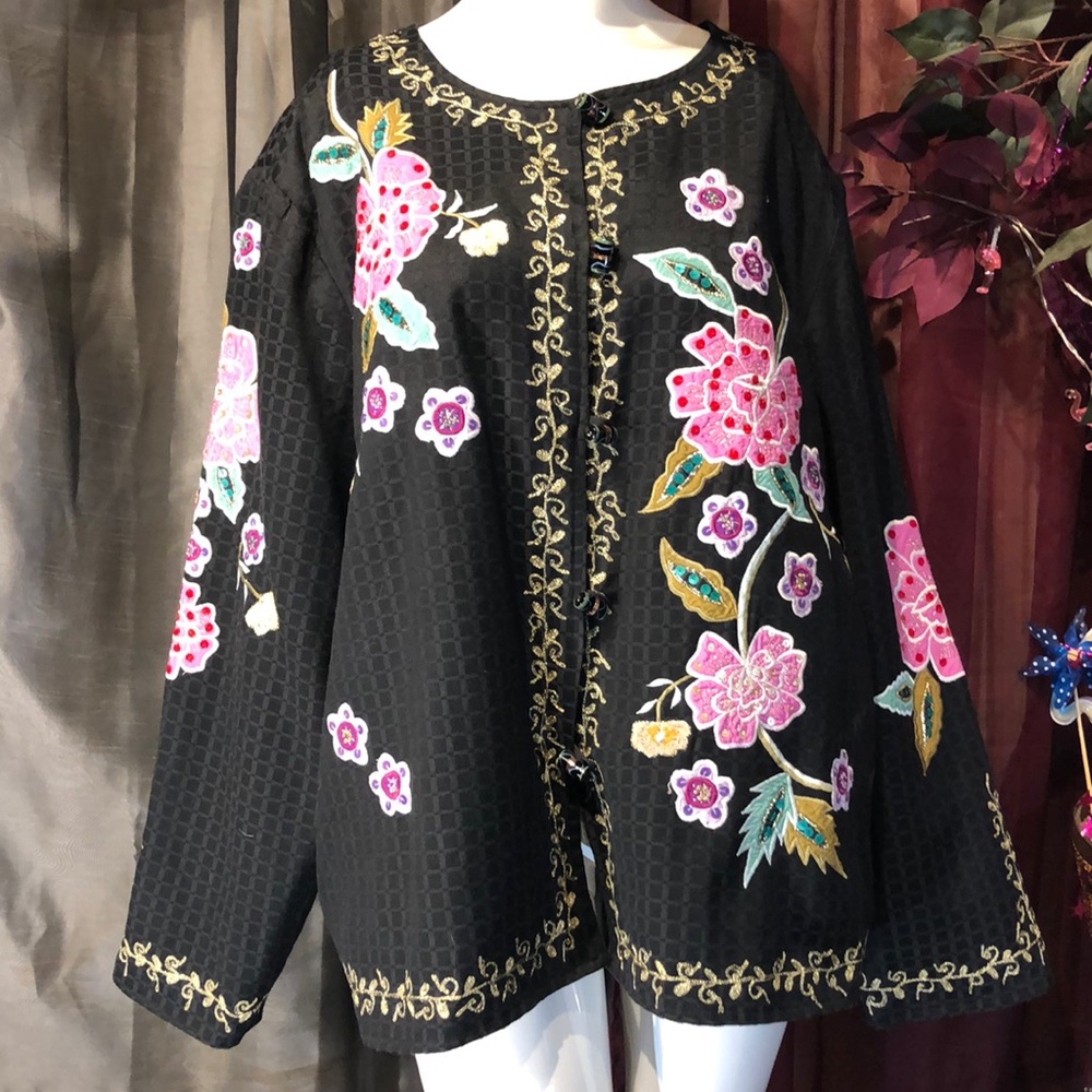 Alex Kim Beautiful Sparkling ✨ Embellished Flower